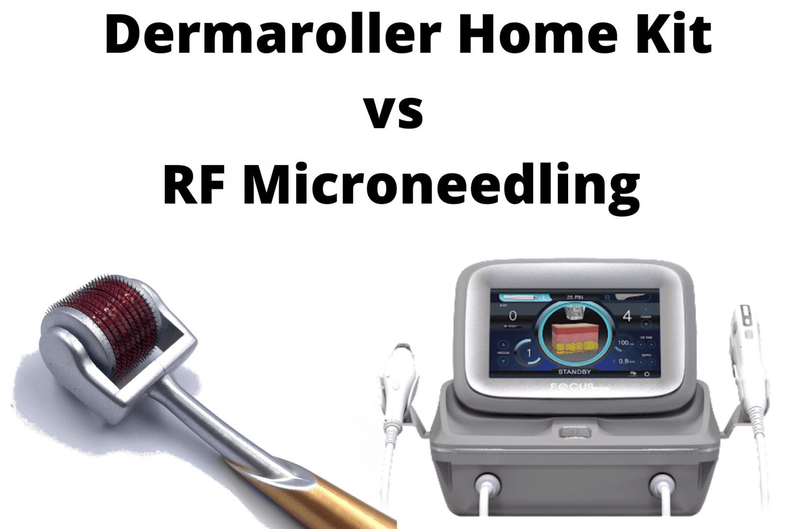 Derma roller vs RF Microneedling Setsuko Beauty Clinic