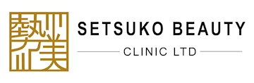 Small Logo for Setsuko Beauty Clinic, the name of the clinic and a Japanese character