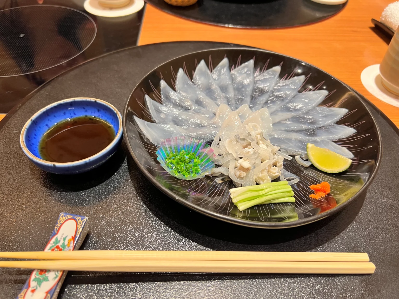 Sashimi Blow Fish
