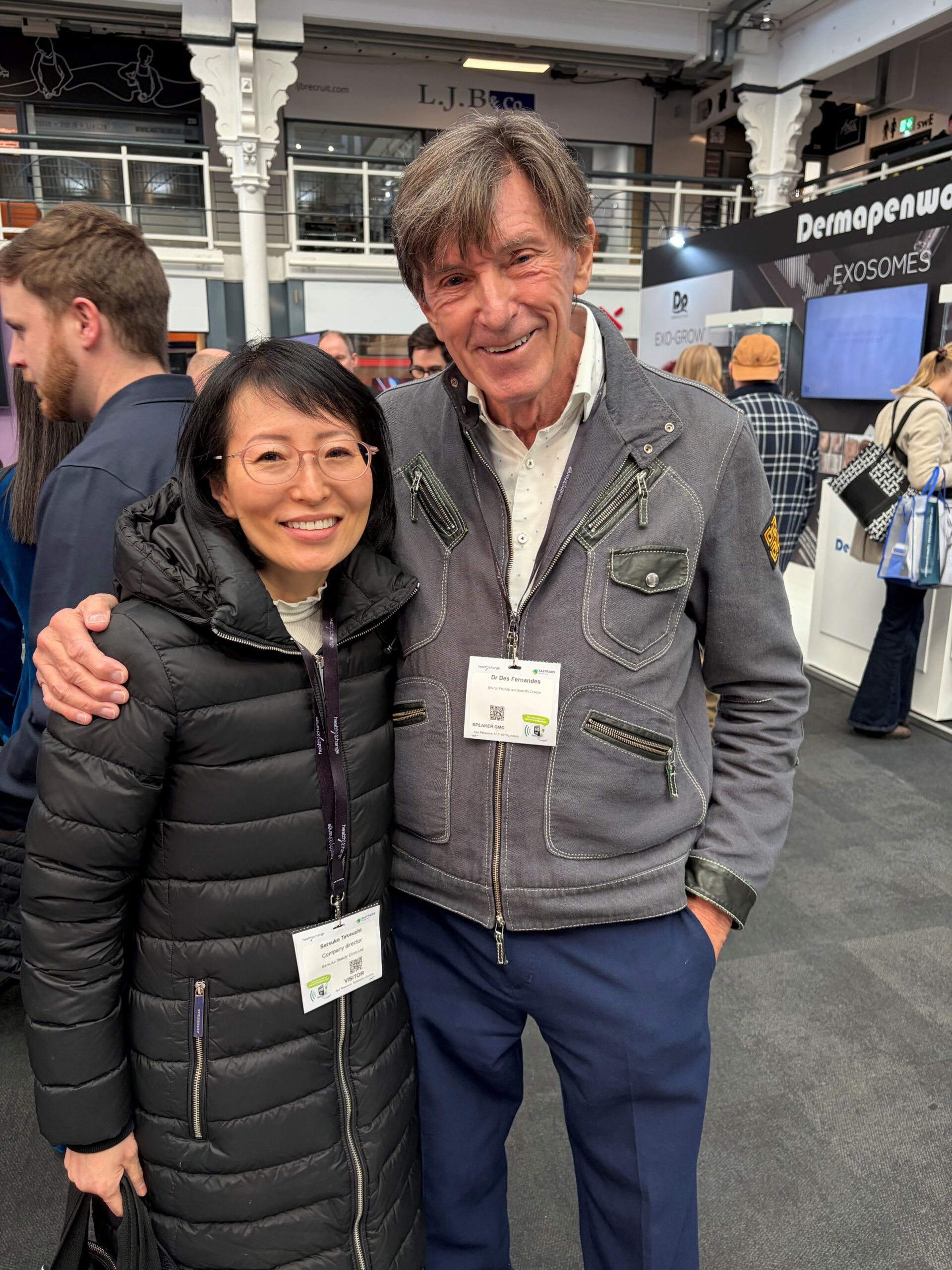 Dr Des Fernandes With Setsuko